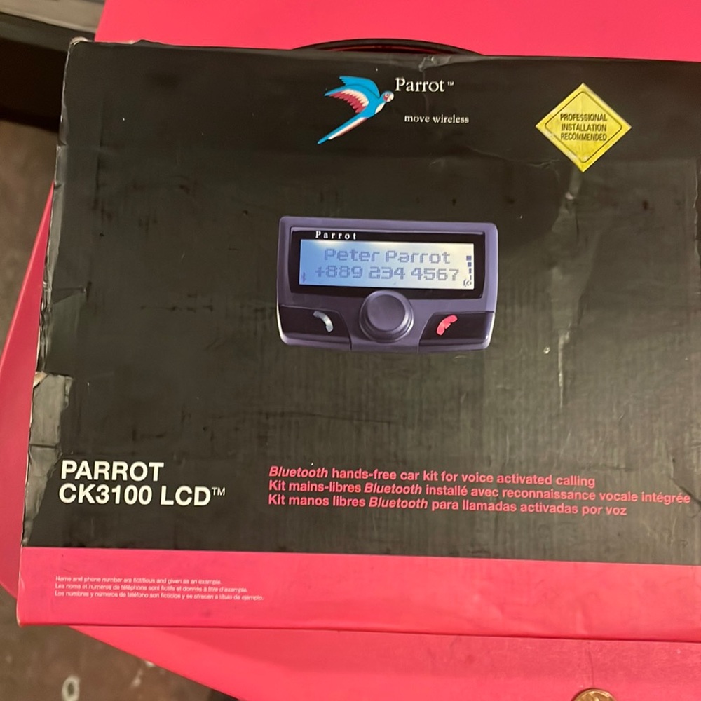 Voice activated kit, bullet tweeter and cameras